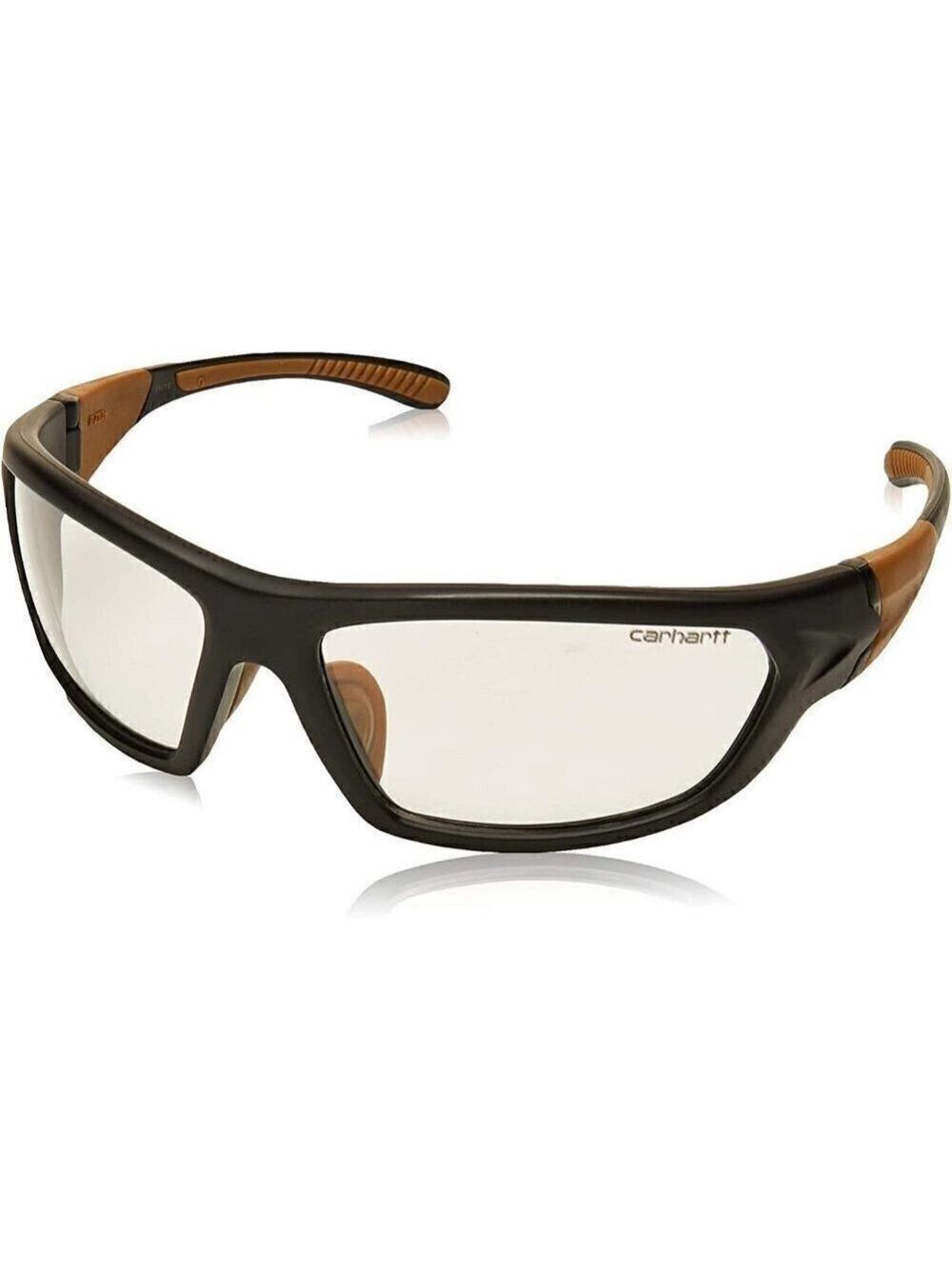 CARHARTT Construction Shooting Safety Glasses Black Anti-Fog Polycarbonate Lens